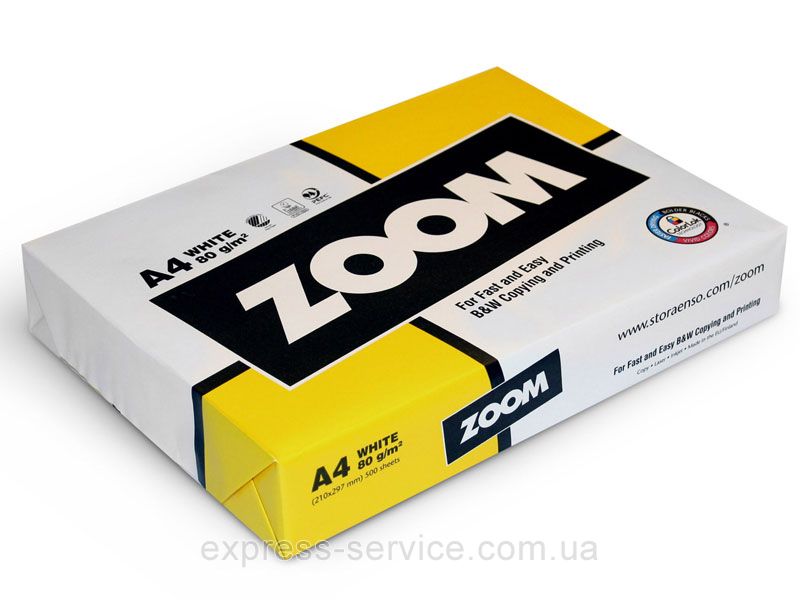 Огляд офісного паперу Zoom, Zoom Extra, Zoom Image