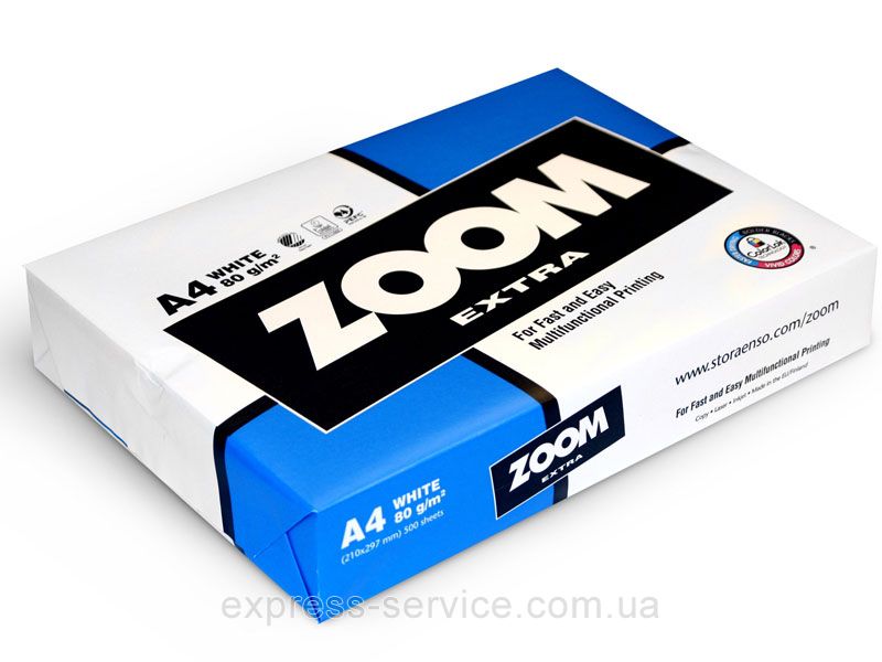 Огляд офісного паперу Zoom, Zoom Extra, Zoom Image