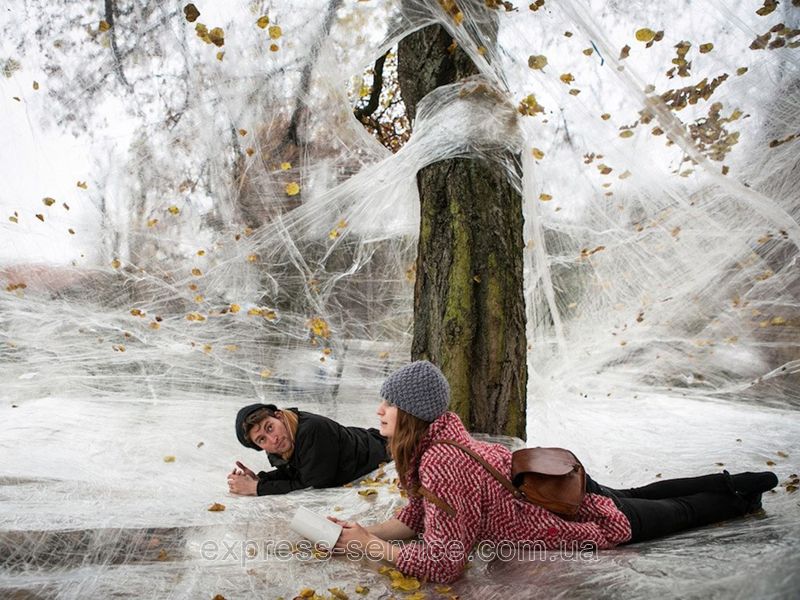 Паутина? Скотч!